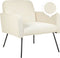 NARKEN - Fauteuil - Beige - Corduroy