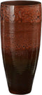 Mica Decorations Bloempot Abruzzo - 33x33x70 cm - Terracotta - Bruin