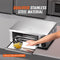 Pizzaoven op aanrecht, elektrische oven, 12 inch, 1500 W, met temperatuurregeling en timer van 0-120