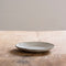 Dutch Rose Organic Borden - Ø 17cm - Stoneware Handgemaakt - Licht Grijs