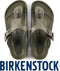 Birkenstock Gizeh - Unisex Slippers - Verstelbare voetband - Khaki - Maat 40