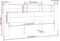 vidaXL - Hoofdbordkast - 220x18,5x104,5 - cm - bruin - eikenkleur