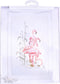 Thea Gouverneur - Borduurpakket met telpatroon - 1070A - Voorgesorteerde DMC Garens - Flamingo - Aida - 38 cm x 65 cm - DIY Kit