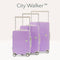 Skycases City Walker - 3-delige Kofferset - Lichtgewicht Duurzaam 34 77 94 Liter 360° Spinner Wielen TSA-slot Beschermhoezen Paars