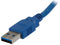 StarTech.com USB3SEXT1M - USB 3.0 Verlengkabel A naar A - 1m - Blauw