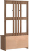 vidaXL - Halboom - SANDENS - 87x40x159,5 - cm - massief - grenenhout