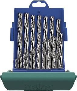 Heller Tools 21964 8 HSS Metaal-spiraalboorset 25-delig Geslepen DIN 338 Cilinderschacht 1 set(s)