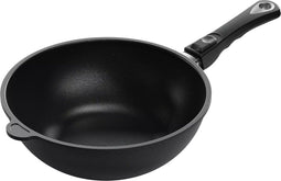 AMT Gastroguss Wokpan 28 cm - Aluminium - Inductiegeschikt - Antiaanbaklaag - Ovenbestendig