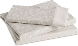 Set beddengoed Alexandra House Living Zahara Beige Bed van 90 3 Onderdelen