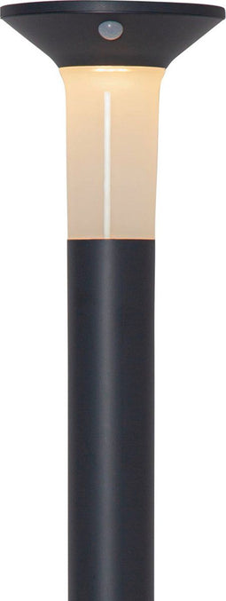 EGLO Corbezzola - Sokkellamp - Solar met sensor - H 90 cm - Grafiet/Wit
