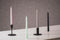 Gedraaide kaarsen Zwart 20 cm set van 4 - Twisted Candle – Twirl Candle -swirlkaarsen- Housevitamin