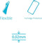 Azuri Huawei P10 Lite - TPU ultra-dun back cover - transparant