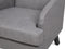 ALTA - Chesterfield fauteuil - Grijs - Polyester