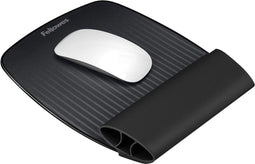 Fellowes 9472902 - Muismat met polssteun - Zacht gelkussen - Grijs