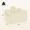 Woltu Opbergboxen - Set van 3 - Opvouwbaar 42x26x32cm - Crème (3 stuks)