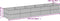 vidaXL - Plantenbak - verhoogd - 479x100x69 - cm - cortenstaal