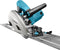 Makita SP6000J1X2 - Invalcirkelzaag 165 mm - 1300 Watt met 2 geleiderails (2 stuks)