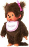 MCC Fille Bavoir Rose & Blanc 20 cm