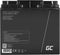 Green Cell AGM10 - 12V 20Ah AGM accu - 181mm x 77mm x 167mm - Terminal 11mm - 5.6kg