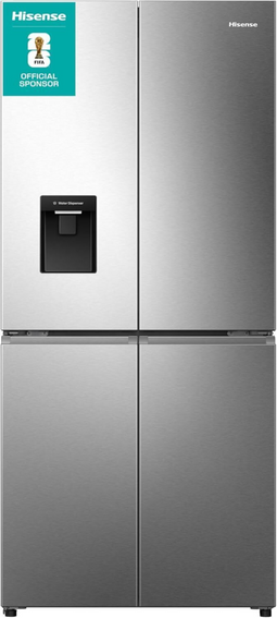 Hisense RQ5P470SMIE - Amerikaanse Koelkast - 482L - Total No Frost - RVS