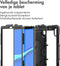 imoshion Tablet Hoes Geschikt voor Lenovo Tab M10 HD (2nd gen) - imoshion Tablet Cover met schouderstrap - Zwart /Zwart
