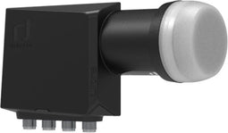 Inverto N-ULTRA-QDL412-IDLT - LNB downconverter - Ultra Quad PLL - Grijs Zwart