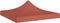 vidaXL - Partytentdak 600D - UV- en waterbestendig - Terracotta (1 stuk)