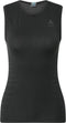 Odlo Performance Light - Dames Singlet - Naadloos ademend - Zwart - maat M