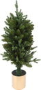 Kunstkerstboom in Gouden Pot - 90 cm