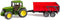 Bruder - John Deere 6920 with tipping trailer , red (BR2057)