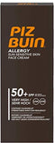 Piz Buin Allergy - Gezichtszonnecrème SPF50 - 50 ml (Uniseks)