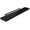 Woltu Wandplank - Zwevend - Hoogglans Zwart - 120 cm - Extra Sterk