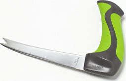 Easi-Grip groentenmes - Ergonomisch gehoekt mes - Comfortabele grip - Groen