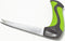 Easi-Grip groentenmes - Ergonomisch gehoekt mes - Comfortabele grip - Groen
