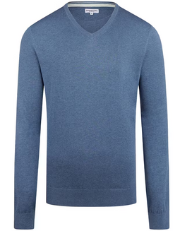 McGregor C Neck Sweater - Navy - maat L
