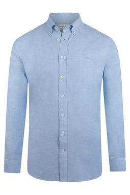 McGregor Stretch Oxford Shirt - lichtblauw - maat 3XL