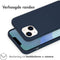 iMoshion Hoesje Geschikt voor iPhone 14 Hoesje Siliconen - iMoshion Color Backcover - Donkerblauw