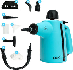 Kymo Handstoomreiniger Plus - Stoomreiniger - 10 minuten continue stoom - 5 meter snoer