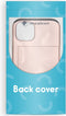 imoshion Hoesje Geschikt voor iPhone Xr Hoesje - Ruimte voor 2 pasjes - imoshion Backcover met pasjeshouder - Rosé Goud