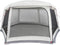 vidaXL - Zwembadtent - met - uitneembare - buiten- - gaaswanden - 670x590 - cm - grijs