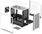 DeepCool CH370 WH - Mini Tower PC - Micro ATX Mini-ITX - Gehard glas wit