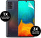 imoshion Screenprotector Geschikt voor Samsung Galaxy A71 Inclusief Camera Lens protector - imoshion Screenprotector Folie 3 Pack + Camera Protector Glas