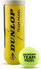 Dunlop Team Padelballen 601553 - Kleur Geel - Maat 1SIZE