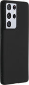 iMoshion Hoesje Geschikt voor Samsung Galaxy S21 Ultra Hoesje Siliconen - iMoshion Color Backcover - Zwart