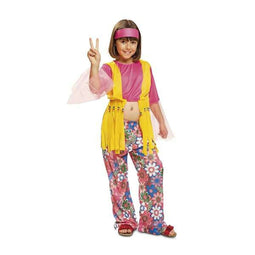 Kostuums voor Kinderen My Other Me Hippie 7-9 Jaar