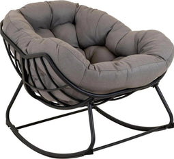 Cozy schommelstoel - grijs