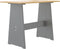 vidaXL - Eettafel - met - bankje - REINE - massief - grenenhout - honingbruin&grijs