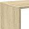 vidaXL - Kamerscherm - / - boekenkast - 123x29x123 - cm - hout - sonoma - eiken