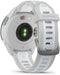 Garmin Forerunner 165 - GPS-hardloopsmartwatch - AMOLED-touchscreen - Grijs (Grijs Wit)