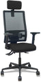 Ergonomische bureaustoel - P&C 8R65CRL - Zwart - Mesh rugleuning